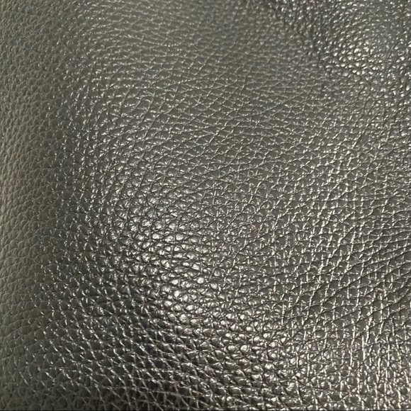 NWOT Botkier Soho Black/Gunmetal SOFT Pebbled Leather Tote - Picture 10 of 14